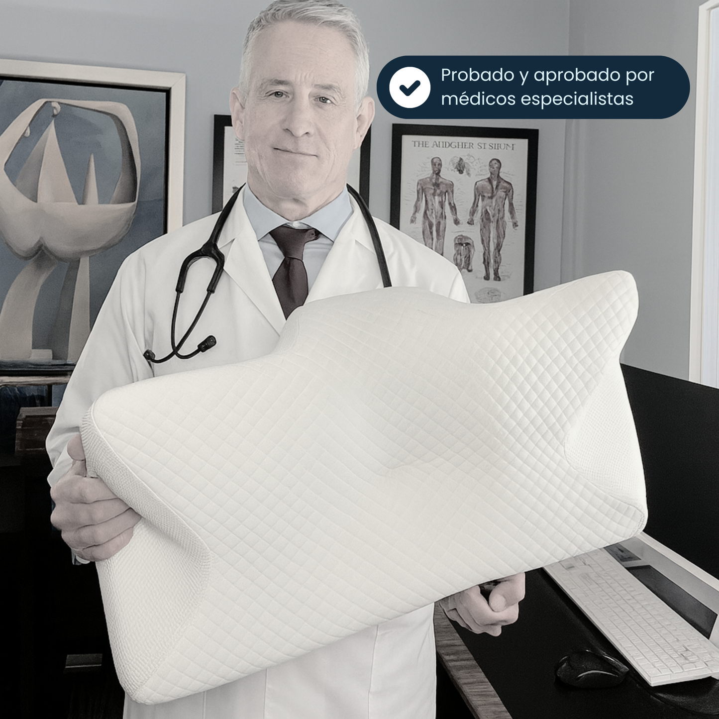 Nebe Nube 2.0 - Almohada Ergonómica Para Un Descanso Sin Dolor