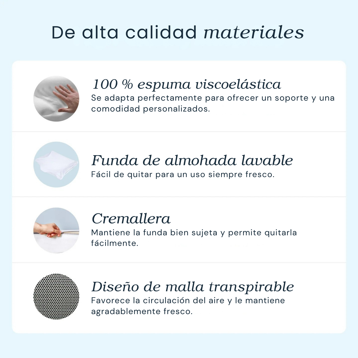 Nebe Nube 2.0 - Almohada Ergonómica Para Un Descanso Sin Dolor